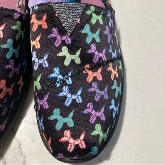 SKECHERS Sz 6 Balloon Toy Poodle Dog Gel Infused Insoles Slip On Flats Loafers - Picture 3 of 9